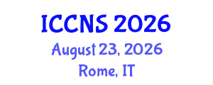 International Conference on Cryptography and Network Security (ICCNS) August 23, 2026 - Rome, Italy