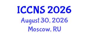International Conference on Cryptography and Network Security (ICCNS) August 30, 2026 - Moscow, Russia