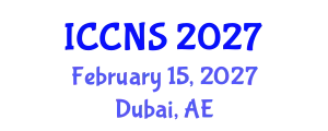 International Conference on Cryptography and Network Security (ICCNS) February 15, 2027 - Dubai, United Arab Emirates