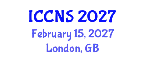 International Conference on Cryptography and Network Security (ICCNS) February 15, 2027 - London, United Kingdom