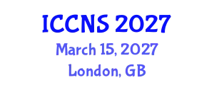 International Conference on Cryptography and Network Security (ICCNS) March 15, 2027 - London, United Kingdom