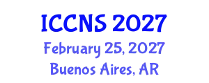 International Conference on Cryptography and Network Security (ICCNS) February 25, 2027 - Buenos Aires, Argentina
