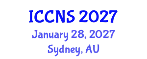 International Conference on Cryptography and Network Security (ICCNS) January 28, 2027 - Sydney, Australia