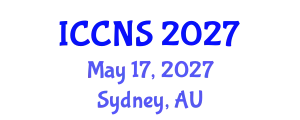 International Conference on Cryptography and Network Security (ICCNS) May 17, 2027 - Sydney, Australia