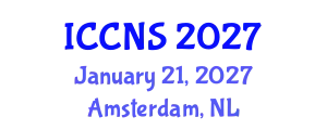 International Conference on Cryptography and Network Security (ICCNS) January 21, 2027 - Amsterdam, Netherlands