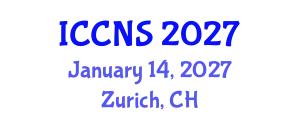International Conference on Cryptography and Network Security (ICCNS) January 14, 2027 - Zurich, Switzerland