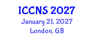 International Conference on Cryptography and Network Security (ICCNS) January 21, 2027 - London, United Kingdom
