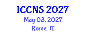 International Conference on Cryptography and Network Security (ICCNS) May 03, 2027 - Rome, Italy
