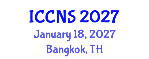International Conference on Cryptography and Network Security (ICCNS) January 18, 2027 - Bangkok, Thailand