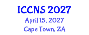 International Conference on Cryptography and Network Security (ICCNS) April 15, 2027 - Cape Town, South Africa