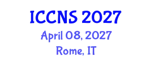 International Conference on Cryptography and Network Security (ICCNS) April 08, 2027 - Rome, Italy