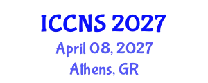 International Conference on Cryptography and Network Security (ICCNS) April 08, 2027 - Athens, Greece