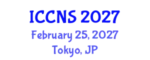 International Conference on Cryptography and Network Security (ICCNS) February 25, 2027 - Tokyo, Japan