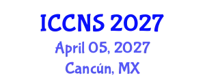 International Conference on Cryptography and Network Security (ICCNS) April 05, 2027 - Cancún, Mexico