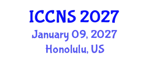International Conference on Cryptography and Network Security (ICCNS) January 09, 2027 - Honolulu, United States