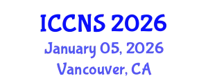 International Conference on Cryptography and Network Security (ICCNS) January 05, 2026 - Vancouver, Canada