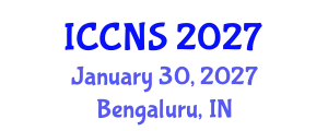 International Conference on Cryptography and Network Security (ICCNS) January 30, 2027 - Bengaluru, India