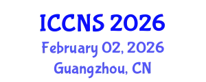 International Conference on Cryptography and Network Security (ICCNS) February 02, 2026 - Guangzhou, China