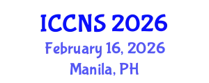 International Conference on Cryptography and Network Security (ICCNS) February 16, 2026 - Manila, Philippines