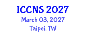International Conference on Cryptography and Network Security (ICCNS) March 03, 2027 - Taipei, Taiwan