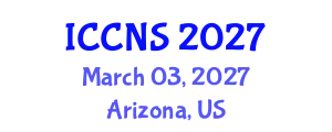 International Conference on Cryptography and Network Security (ICCNS) March 03, 2027 - Arizona, United States