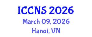 International Conference on Cryptography and Network Security (ICCNS) March 09, 2026 - Hanoi, Vietnam
