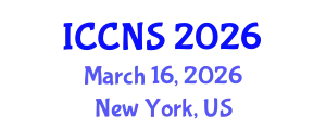 International Conference on Cryptography and Network Security (ICCNS) March 16, 2026 - New York, United States