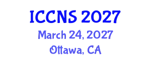 International Conference on Cryptography and Network Security (ICCNS) March 24, 2027 - Ottawa, Canada
