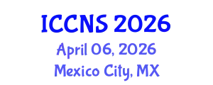 International Conference on Cryptography and Network Security (ICCNS) April 06, 2026 - Mexico City, Mexico