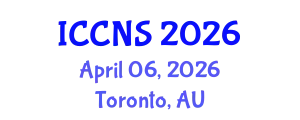International Conference on Cryptography and Network Security (ICCNS) April 06, 2026 - Toronto, Australia