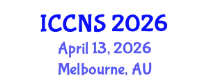 International Conference on Cryptography and Network Security (ICCNS) April 13, 2026 - Melbourne, Australia