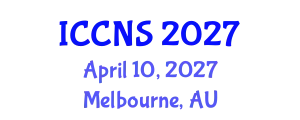 International Conference on Cryptography and Network Security (ICCNS) April 10, 2027 - Melbourne, Australia