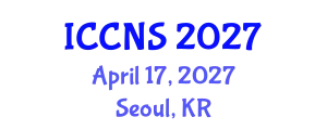 International Conference on Cryptography and Network Security (ICCNS) April 17, 2027 - Seoul, Republic of Korea