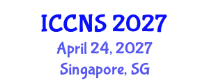 International Conference on Cryptography and Network Security (ICCNS) April 24, 2027 - Singapore, Singapore
