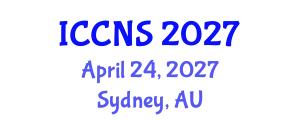 International Conference on Cryptography and Network Security (ICCNS) April 24, 2027 - Sydney, Australia