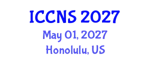 International Conference on Cryptography and Network Security (ICCNS) May 01, 2027 - Honolulu, United States