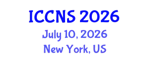 International Conference on Cryptography and Network Security (ICCNS) July 10, 2026 - New York, United States