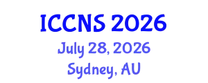 International Conference on Cryptography and Network Security (ICCNS) July 28, 2026 - Sydney, Australia