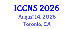 International Conference on Cryptography and Network Security (ICCNS) August 14, 2026 - Toronto, Canada