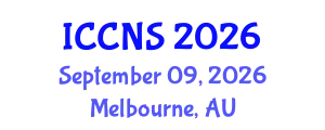 International Conference on Cryptography and Network Security (ICCNS) September 09, 2026 - Melbourne, Australia