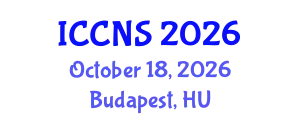 International Conference on Cryptography and Network Security (ICCNS) October 18, 2026 - Budapest, Hungary