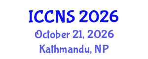 International Conference on Cryptography and Network Security (ICCNS) October 21, 2026 - Kathmandu, Nepal