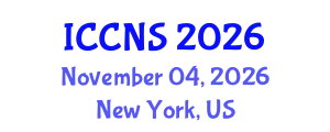 International Conference on Cryptography and Network Security (ICCNS) November 04, 2026 - New York, United States