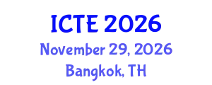 International Conference on Textile Engineering (ICTE) November 29, 2026 - Bangkok, Thailand