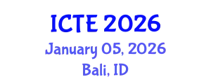 International Conference on Textile Engineering (ICTE) January 05, 2026 - Bali, Indonesia