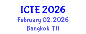 International Conference on Textile Engineering (ICTE) February 02, 2026 - Bangkok, Thailand