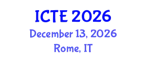 International Conference on Textile Engineering (ICTE) December 13, 2026 - Rome, Italy