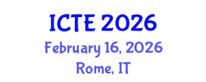 International Conference on Textile Engineering (ICTE) February 16, 2026 - Rome, Italy