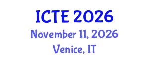 International Conference on Textile Engineering (ICTE) November 11, 2026 - Venice, Italy