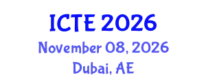 International Conference on Textile Engineering (ICTE) November 08, 2026 - Dubai, United Arab Emirates